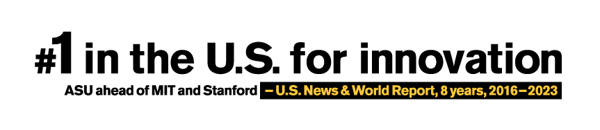 #1 in the U.S. for innovation. U.S. News & World Report, 5 years, 2016-2023